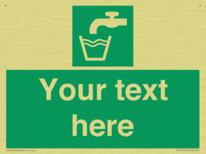 Custom Safe condition: Drinking water